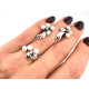 Серебряные серьги Новента