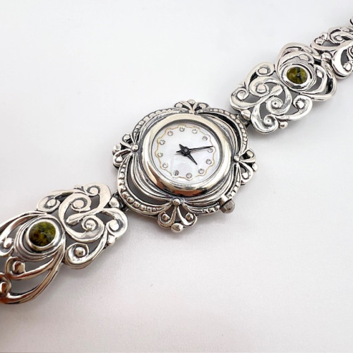 Серебряные часы 30
