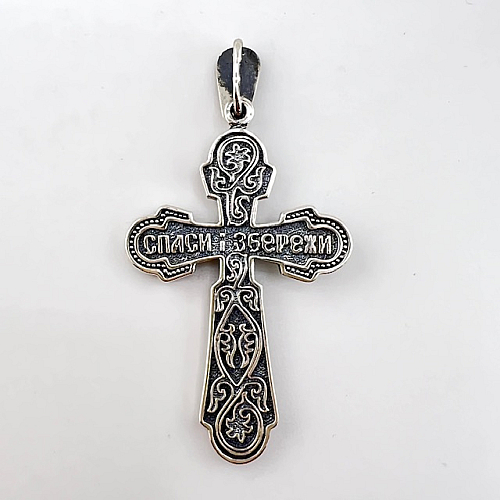 Серебряный крестик 110