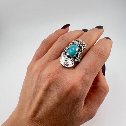 Серебряное кольцо Искушение