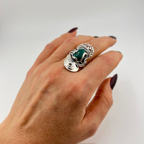 Серебряное кольцо Искушение