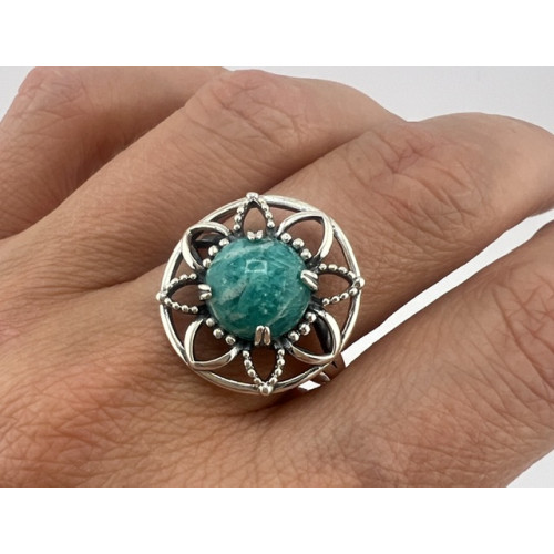 Серебряное кольцо Лувр