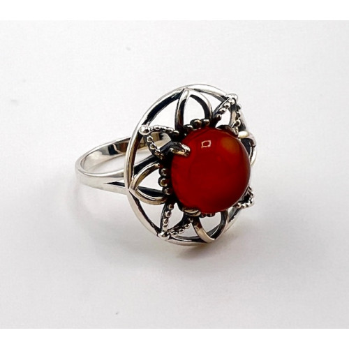 Серебряное кольцо Лувр