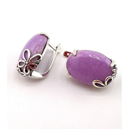 Серебряные серьги Центаврия
