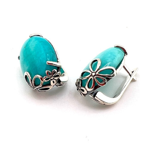 Серебряные серьги Центаврия