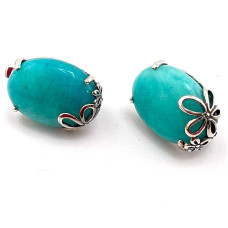 Серебряные серьги Центаврия