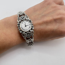 Серебряные женские часы 925 БРЮС