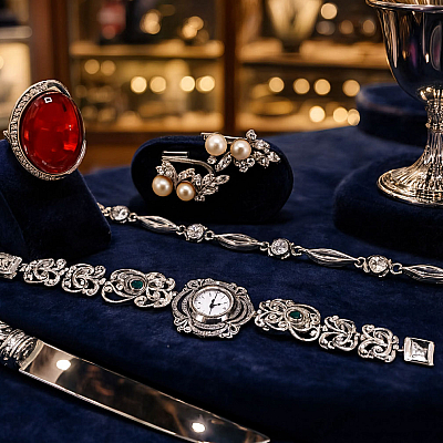 Ювелирный интернет-магазин SILVER в Харькове — бренд БРЮС, украшения из серебра 925 пробы
