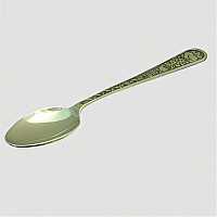 Серебряная кофейная ложка Венчик