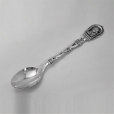 Кофейная серебряная ложка «Божья Матерь Казанская»