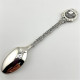 Серебряная кофейная ложка Дракоша 925 проба БРЮС
