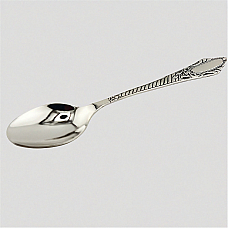 Серебряная кофейная ложка