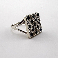 Серебряное кольцо Гутиера 2