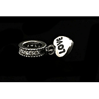 Срібний шарм 116 Серце 3