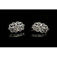 Серебряные серьги Ханой