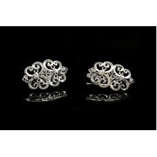 Серебряные серьги Ханой
