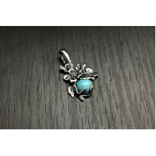 Серебряный кулон Маргаритки