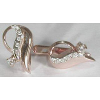 Серебряные серьги Русалочка