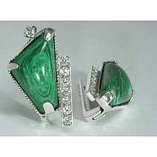 Серебряные серьги Иветта