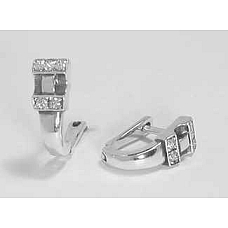 Серебряные серьги А-3