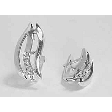 Серебряные серьги Кишинив