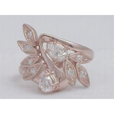 Серебряное кольцо Овация