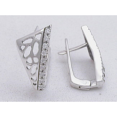 Серебряные серьги Чернигов