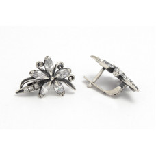 Серебряные серьги Игналина