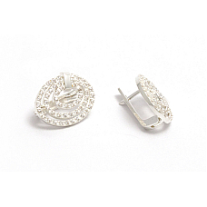 Серебряные серьги Оригинал