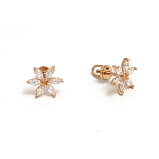 Серебряные серьги 400-2