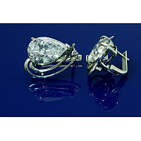 Серебряные серьги Иллинка
