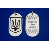 Серебряный жетон с эмалью