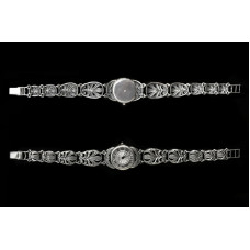Серебряные часы 65