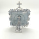 Серебряная икона Казанская