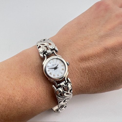 Серебряные женские часы 925 БРЮС