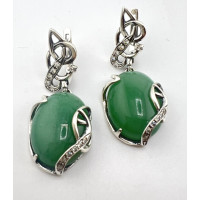 Серебряные серьги Васса