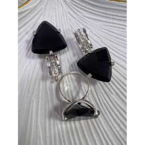 Серебряное кольцо Графиня